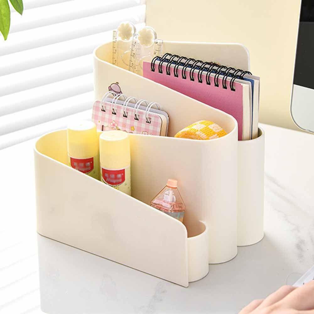 Large Capacity Desktop Pen Holder INS-Style Brush Storage Container Makeup Brush Holder  Household