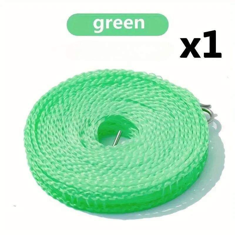 3-10m Outdoor Clothesline Nylon Anti-slip Household Clothesline Travel Portable Windproof Clothesline