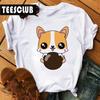 Milk Tea Cat Print Bubble Tea Animal TShirt Unisex Couple Trendy Personalized Womens Clothing Soft Cotton Short Sleeve Tshirt
