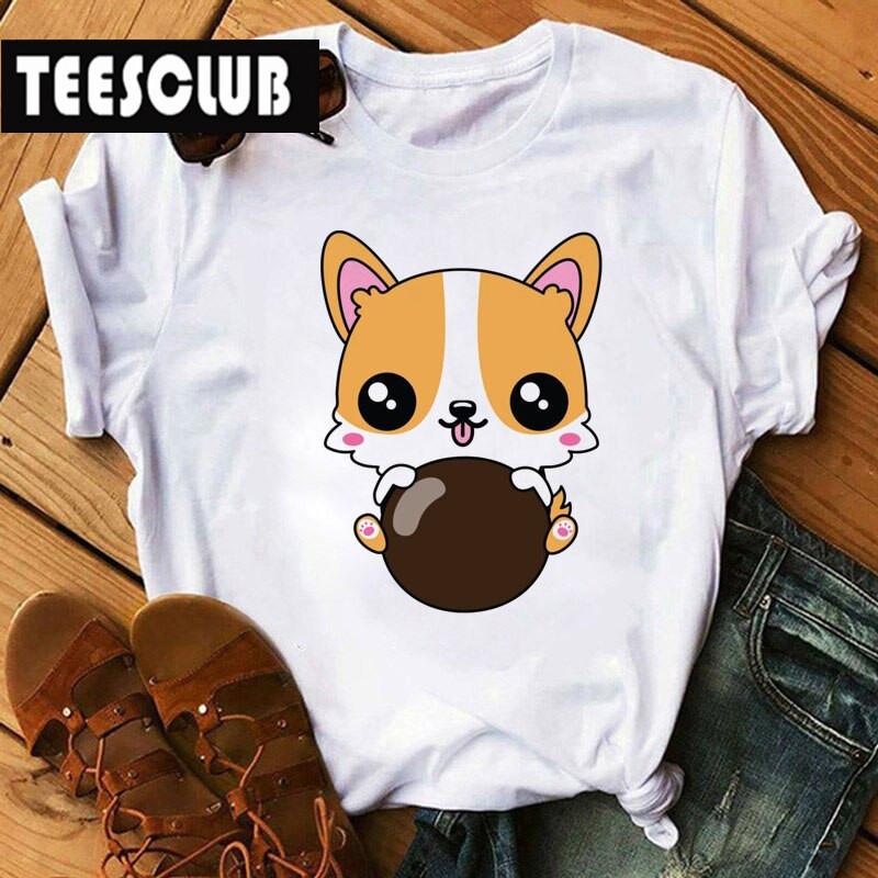 Milk Tea Cat Print Bubble Tea Animal TShirt Unisex Couple Trendy Personalized Womens Clothing Soft Cotton Short Sleeve Tshirt
