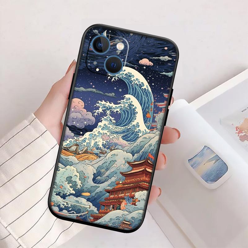 Great Wave Off Kanagawa New High-End Shell Phone Case for Redmi Note 8 9 Pro Max 9S 9T 9C NFC 8T 8A 10A A4