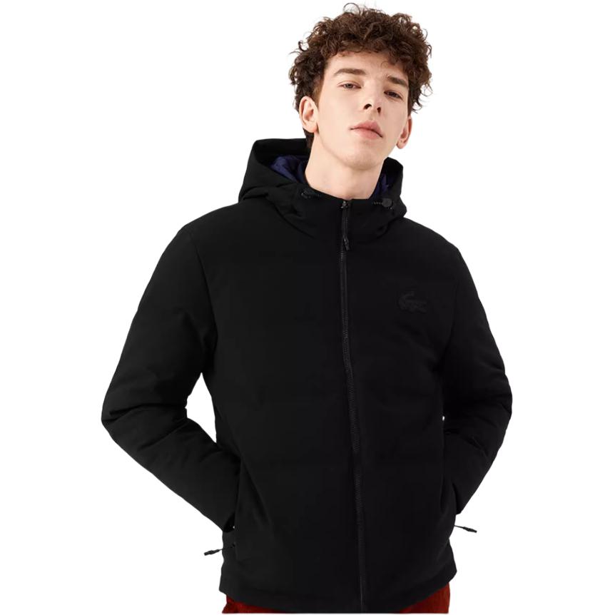 LACOSTE Puffer Jackets Men's Black Hooded Moderate Other BH5181-031