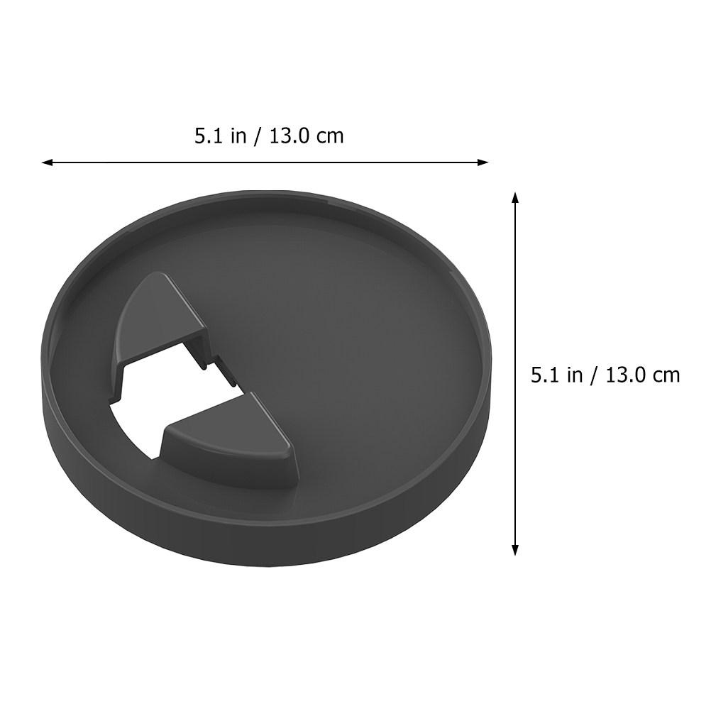 Premium Tabletop Speaker Stand Plastic Desktop Holder with Cable Organizer Space Compatible 10 Exquisite Workmanship