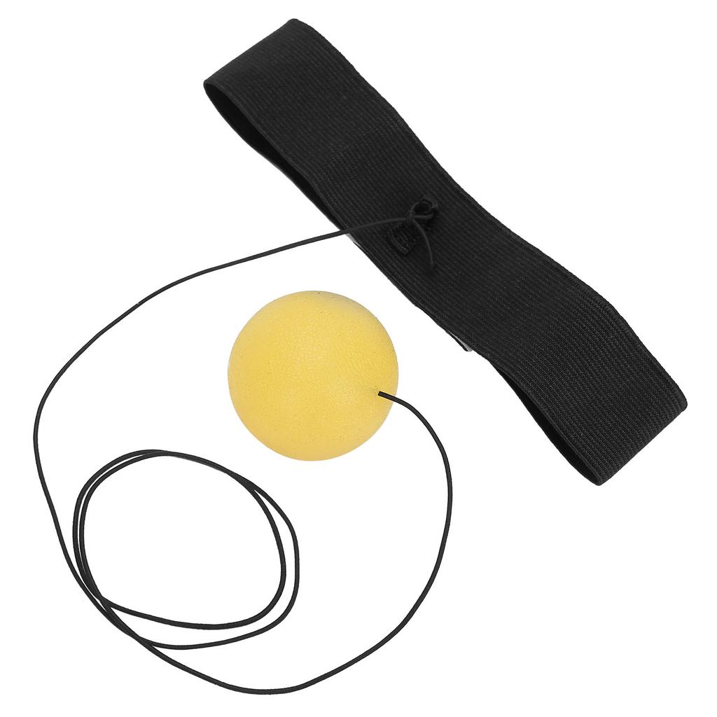 Professional Boxing Reflex Ball Reaction Speed Training Boxing Ball with HeadbandYellow