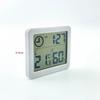Multifunktions-Thermometer Hygrometer Automatische elektronische Temperatur-Feuchtigkeitsüberwachungsuhr 3,2 Zoll großer LCD-Bildschirm