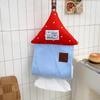 Cloth Hanging Tissue Bag Space Saving Bathroom Tissue Dispenser Tissue Roll Hanger  Kitchen