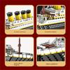 Building Block Assembly Toy Titanic Giant Boy Girl Puzzle Cruise Ship Model