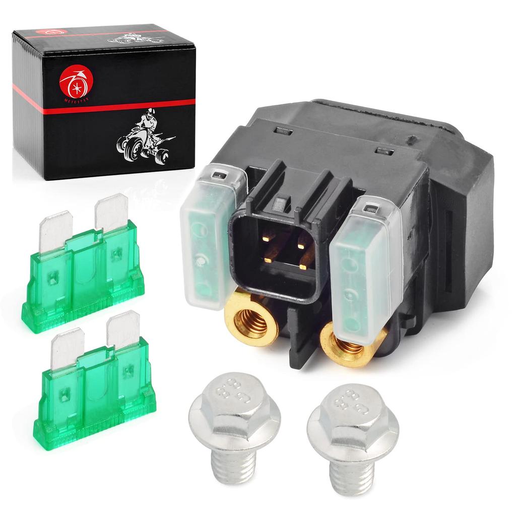 MOTO1988 Solenoid Starter Relay Compatible With Yamaha Raptor 700 700R YFM700 2006- Rhino 450 YXR450 2007-2008 Rhino 660 YXR660 2007