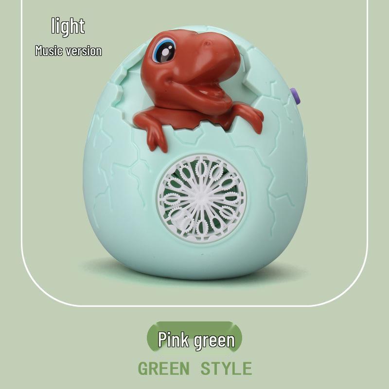 2024 Leakproof Handheld Dinosaur Egg Bubble Blower for Kids