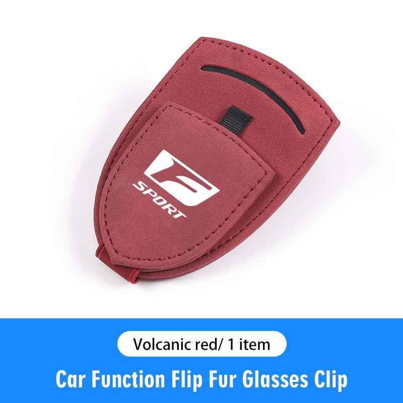 Multifunctional Pu Leather Car Sun Visor Glasses Holder Clip For Lexus F SPORT LBX NX RX 350h 450h ES UX 300e GS GX IS LS LX CT