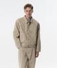 TAILDERN Mitchum Denim Trucker Jacket Beige