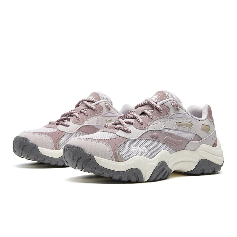 Sneakers FILA KORAL Chunky Sneakers Women's Low-top Light Gray Purple/Dove Purple