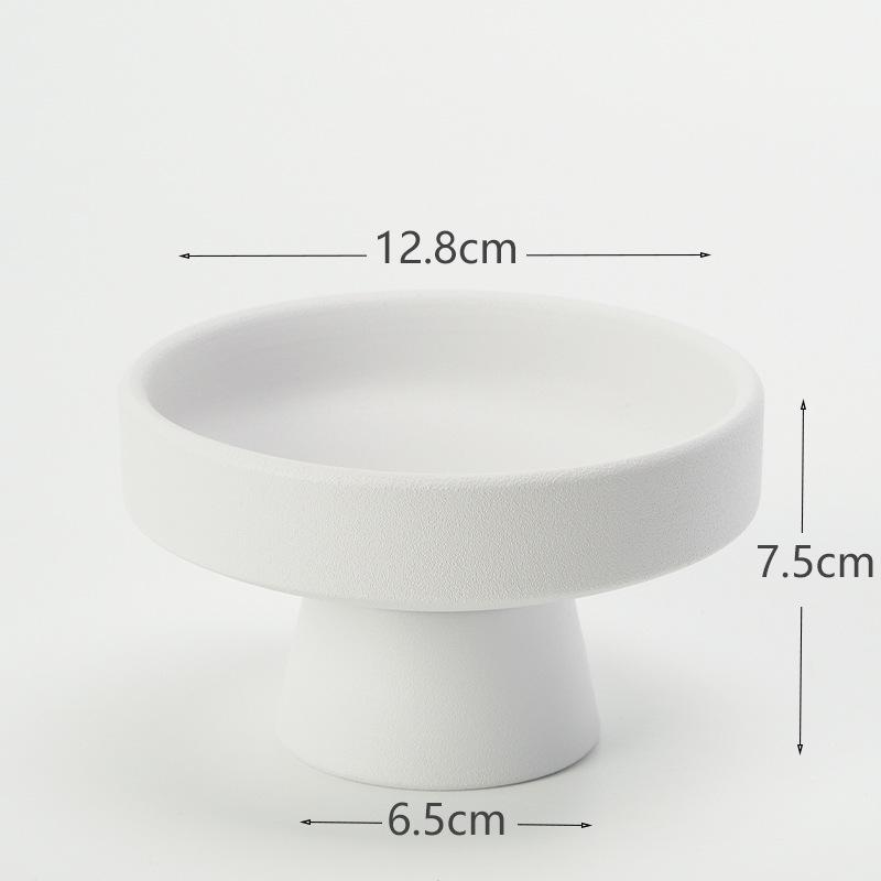Minimalist Hydroponic Ceramic Flower Pot - Elegant Home & Office Decor