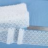 Unilateral Milk Silk Water-Soluble Embroidery Lace Barcode, White Hollow Barcode Clothing Curtain Lace Accessories