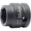 Ko-ken 1/2" (12.7mm) SQ. Impact Hex Short Socket (Thin Wall), 15mm, 14401MS-15