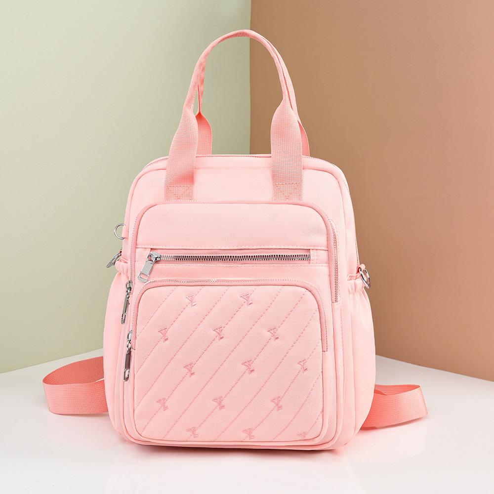 Stylish Oxford Fabric Mini Backpack with Quilted Design – Lightweight & Durable Crossbody Bag for Women