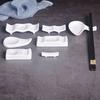 Pure White Ceramic Chopstick and Spoon Rests - 10 Pack