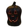 Yousheng Halloween Pumpkin Light Spooky Carved Plastic Pumpkin Lantern Light-up Pumpkin Figurine for Outdoor Indoor Porch Room Decoration