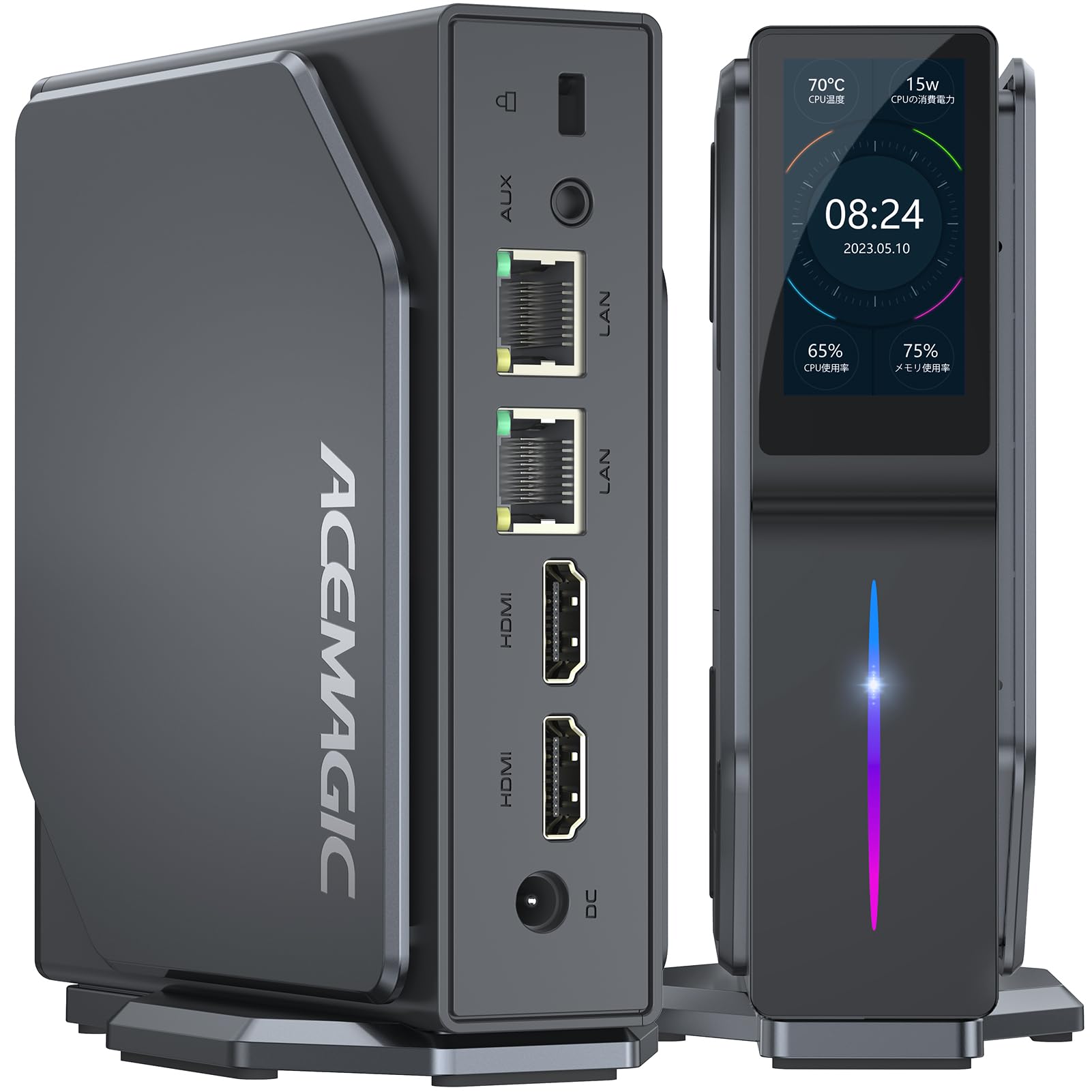 

Міні-ПК 12-го покоління n97 ніж міні-ПК 4 потоки до SSD 2TB розширюваний Windows11 Pro Міні-ПК тепловий екран [Швидший N150] ядра/4 3.6GHz 8GB+256G