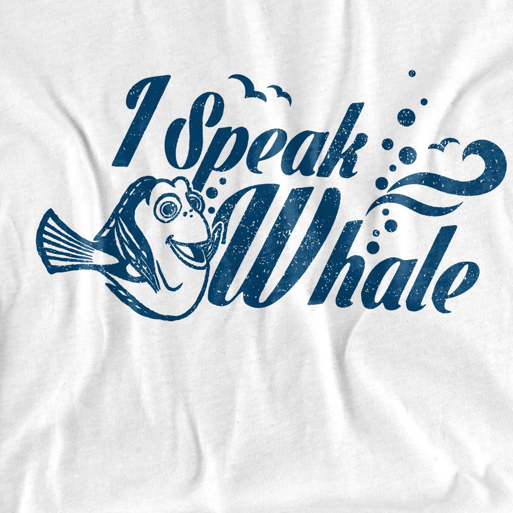 Finding Nemo Womens/Ladies I Speak Whale Dory T-Shirt