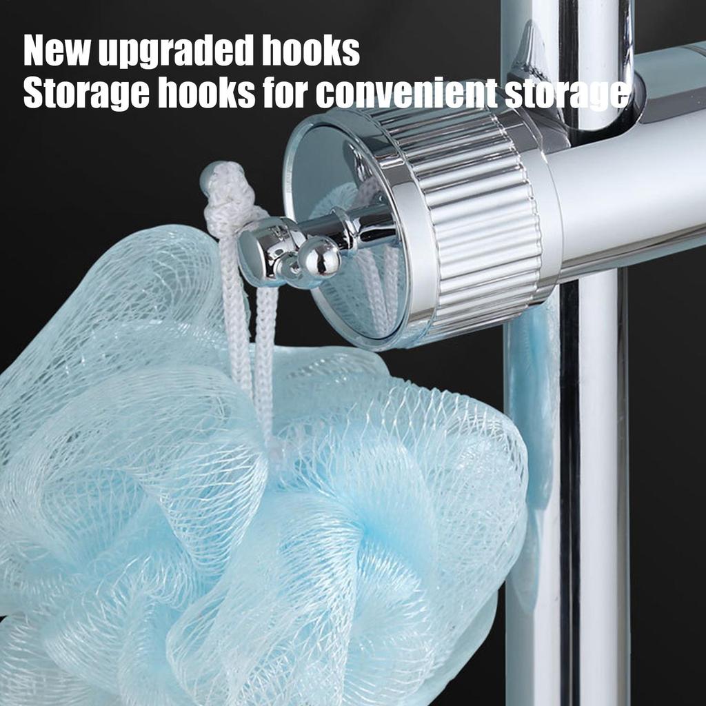 Hand Held Shower Holder No Drilling Hand Shower Holder Non Slip Showerhead Spray Rack For Hotel Apartment Dorm Home Use