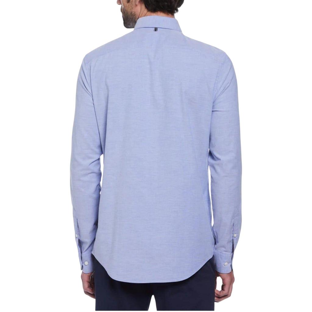 Original Penguin Mens Sticker Pete EcoVero Long-Sleeved Shirt