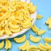 5Pcs Banana Toys Dollhouse Miniature Food Play Ornament Scene Decoration Model