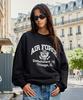 Peullukeu Air Force Sweatshirt Black Fmt3076