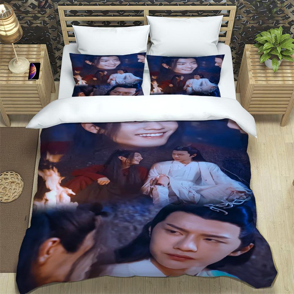 The Untamed quilt cover bedding Set  duvet cover pillowcase Four Season king-size bed sheet three-piece Personalized BL style