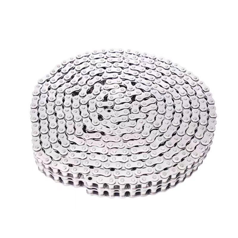 304 Stainless Steel Industrial Transmission Chain: SS06B, SS08B, SS10A, SS12A, SS16A, SS20A, SS24A, SS32A.