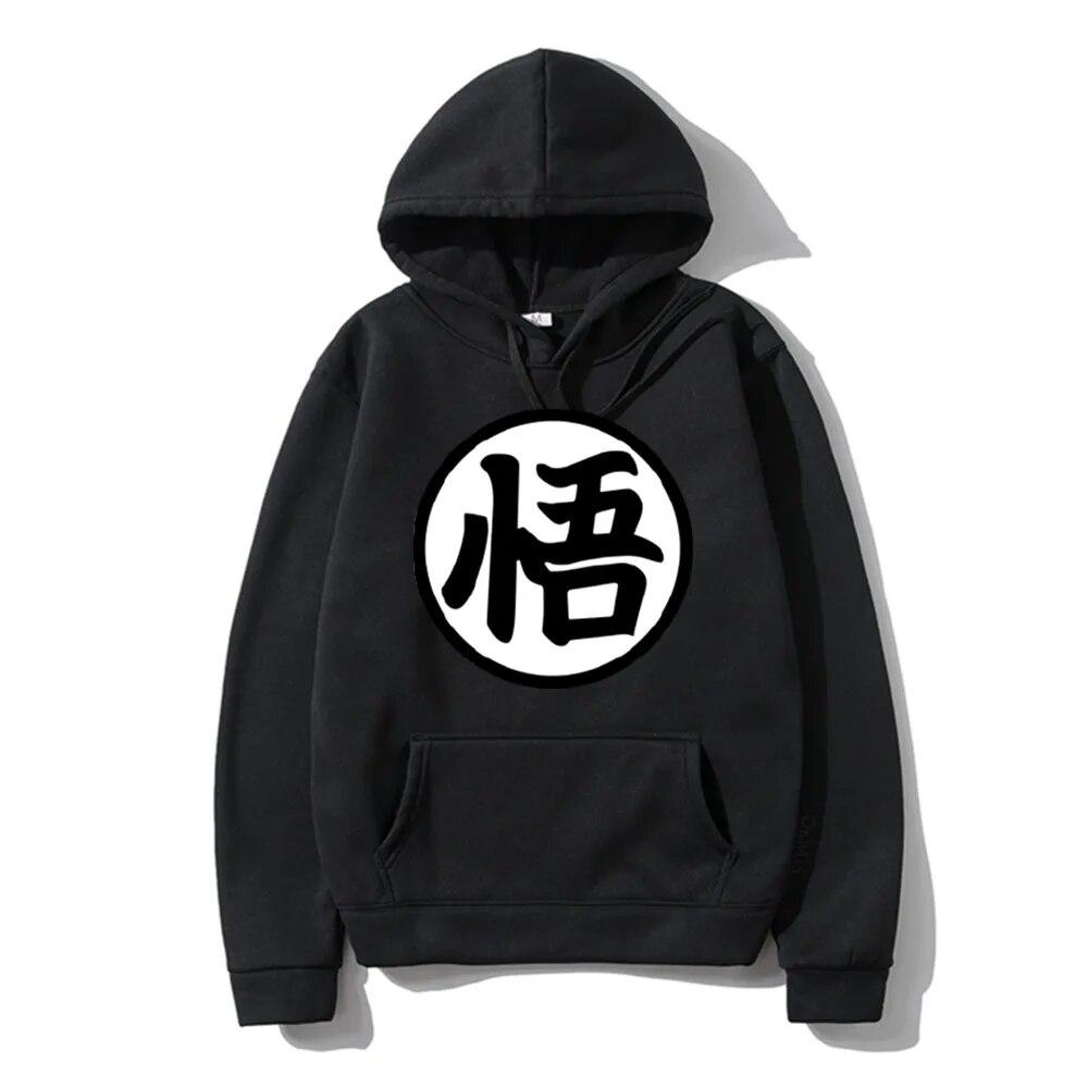 Νεότερο ιαπωνικό Anime Hoodie Cosplay Saiyan Son Harajuku Goku Φούτερ με κουκούλα στο δρόμο Casual Hoodies Unisex/Γυναικεία ρούχα