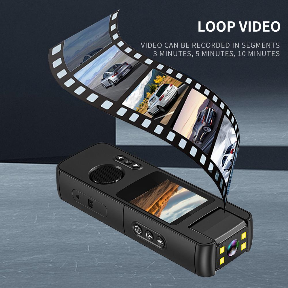 Hochauflösende Kamera, Outdoor-Radsportkamera, Sicherheitsrekorder für Strafverfolgungsbehörden, Vlog-Kamera