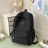 Schoolbag new female students junior high school students high school students large capacity college students backpack wind simple backpack computer 