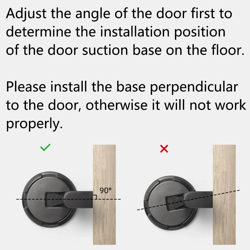 Zinc Alloy Self-Adhesive Door Stopper Door Safety Catch Stopper for Room, Kitchen, Bathroom, Cabinet Metal Door Stopper Self-Adhesive Door Holder