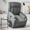 VidaXL Electric Massage Recliner, Relaxation Chair with Backrest, Seat with Armrests Living Room, Modern, 3205288
