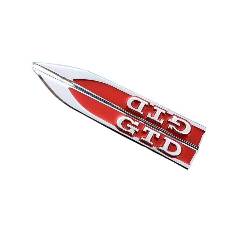 For Volkswagen Golf 8 2019 2020 2021 2022 2023 MK7 MK8 VW Car Accessories Trim Side Fender Front Metal Emblem Cover FD32F
