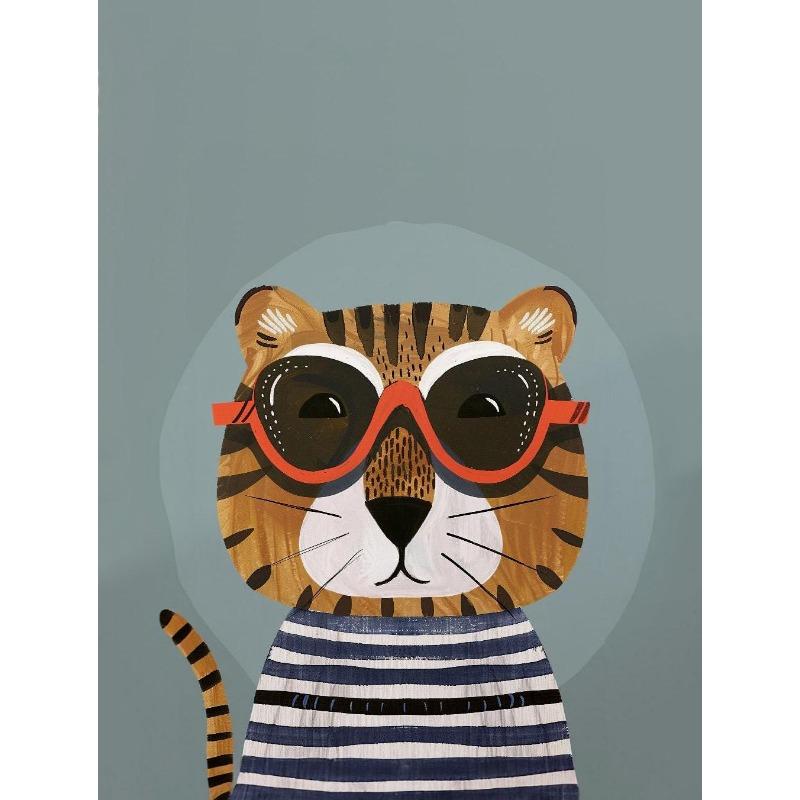 Funny Cute Cartoon Animals Minimalist Nordic Posters Prints Canvas Painting Wall Art Picture Living Room Kindergarten Home Decor