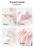 3-Pair Set English Girls' Comfortable Breathable Cotton Socks
