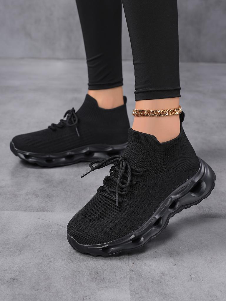 Women's Fashion Sneakers - Cushioned Comfort Casual Shoes