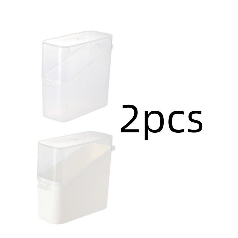 Käsescheiben-Aufbewahrungsbox geeignet für Butter- und Käse-Aufbewahrungsbox Kühlschrankaufbewahrung Kaffee- und Teebeutel Desktop-Aufbewahrung