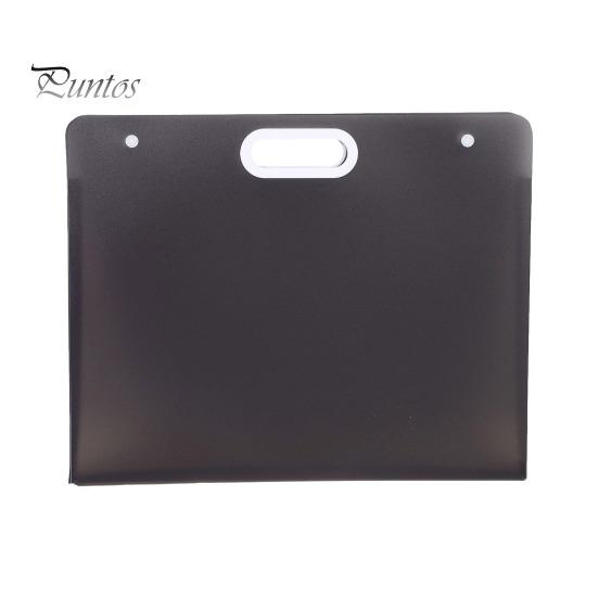 

Папка для художественного портфолио 17x13 дюймов/13x11 дюймов, пластиковый футляр для хранения произведений искусства с ручкой для рисования, эскиза, фотографии, плаката формата А3, А4 A4 чёрный