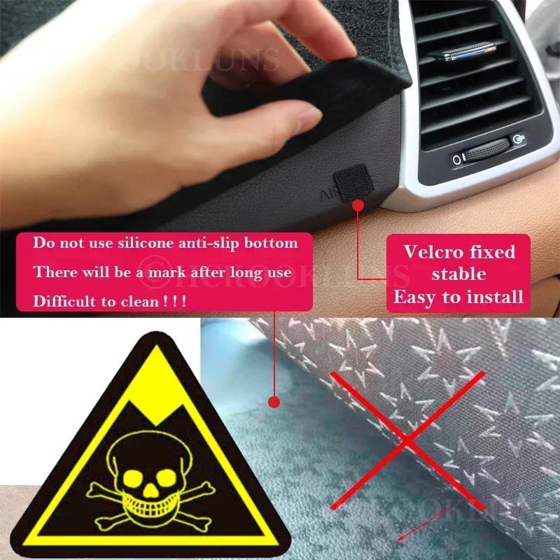Für Mercedes Benz E-Klasse W124 E 250 420 200 300 1987~1997 Armaturenbrettabdeckung Vermeidung von Lichtpolster Instrumentenplattform Abdeckung Matte Teppich