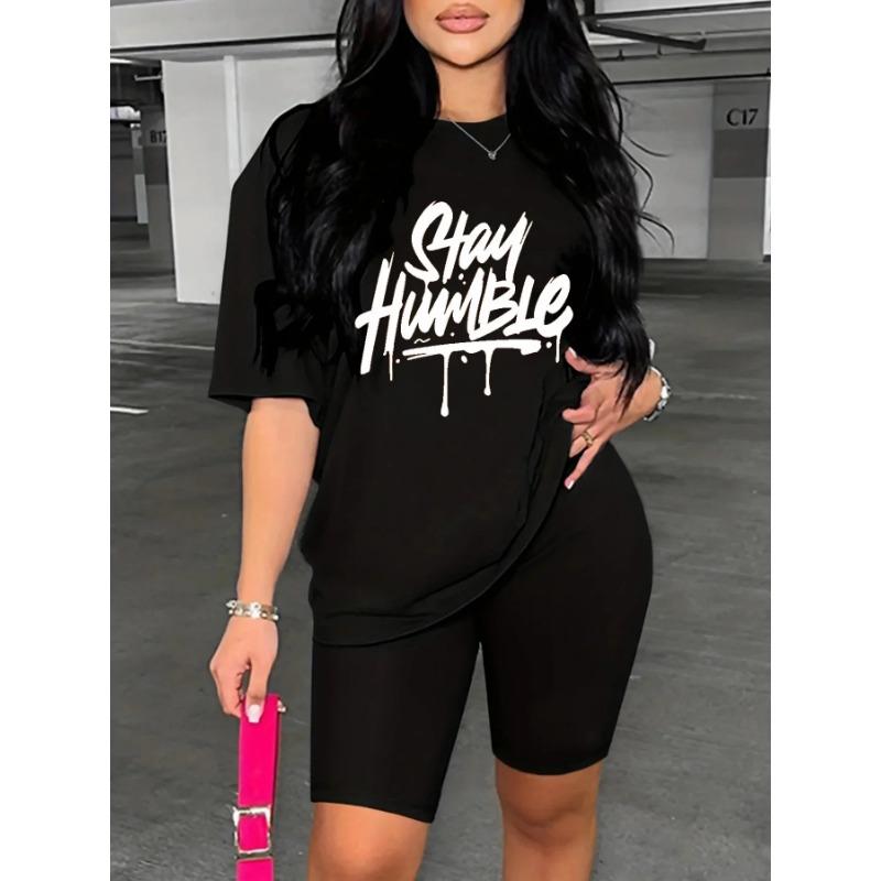 Summer Women Casual Streetwear T Shirts Harajuku Round Neck Woman Tees Tops Fashion Oversized Clothing Outdoor Pullover