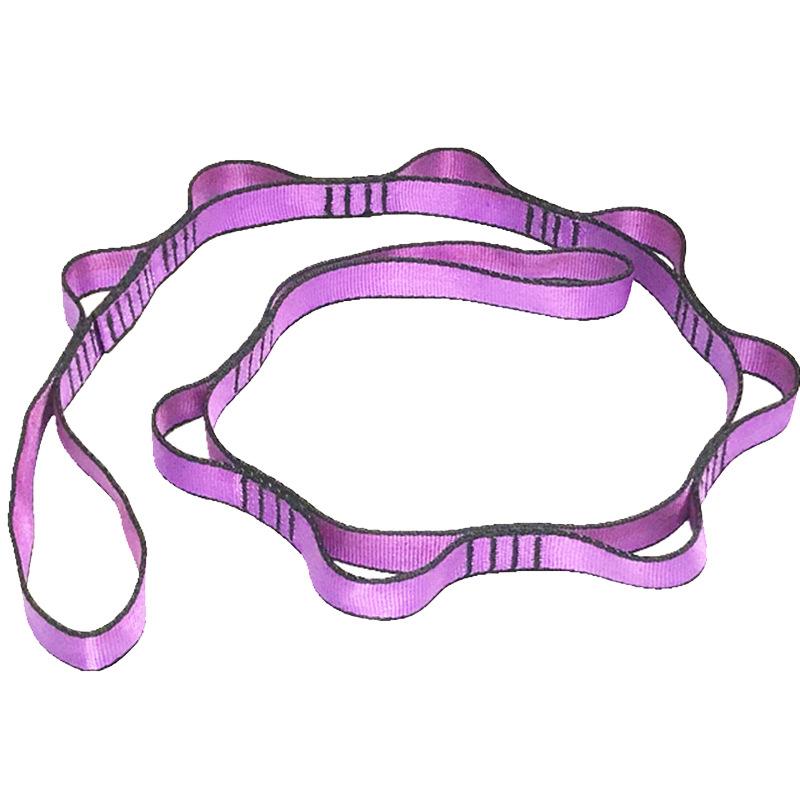 Thickened Chrysanthemum Rope Extension Strap Flat Strap Aerial Yoga Strap Yoga Hammock Rope Extension Strap Fitness Accessories