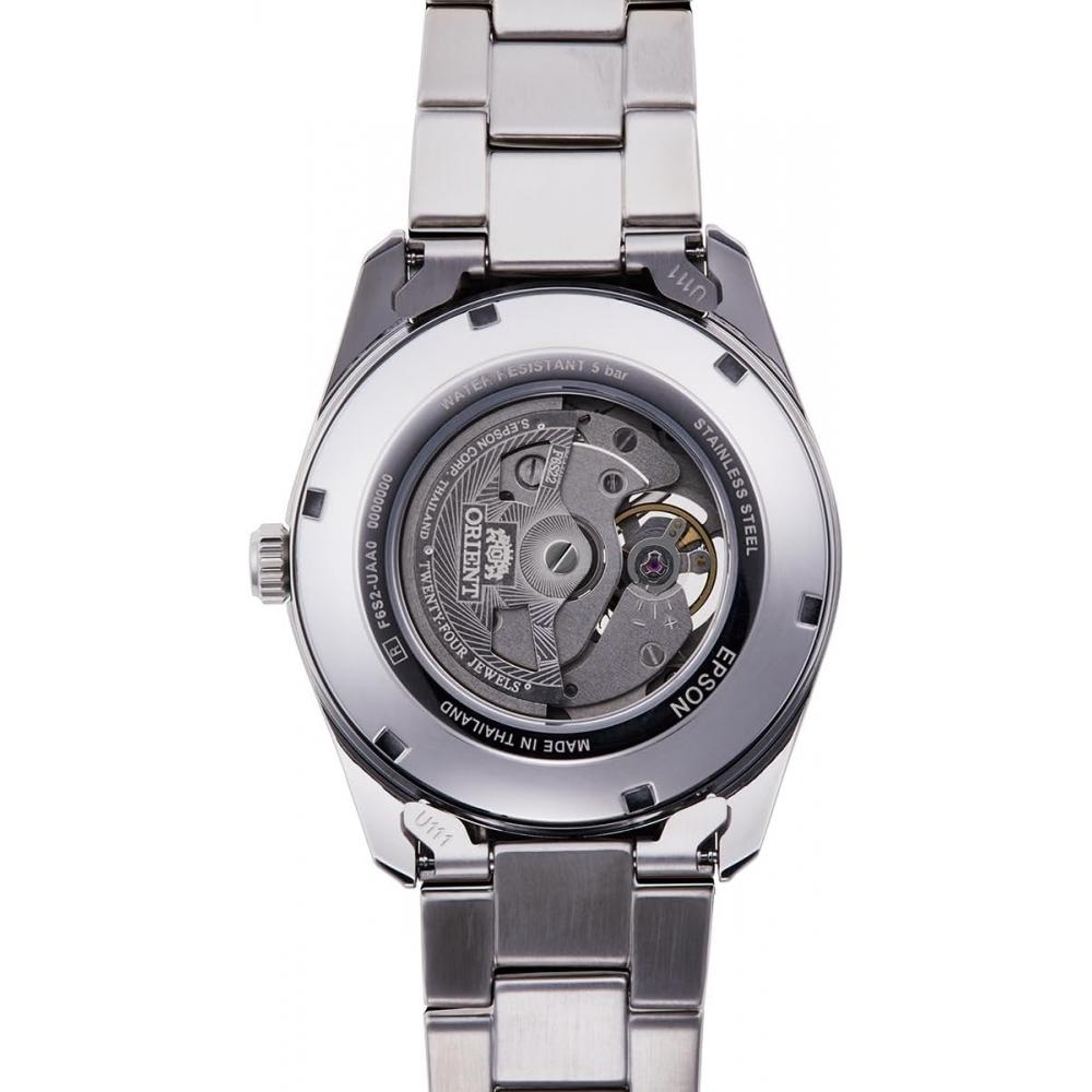 Orient Men S Automatic Watch Open Heart Black Rn Ar0001b