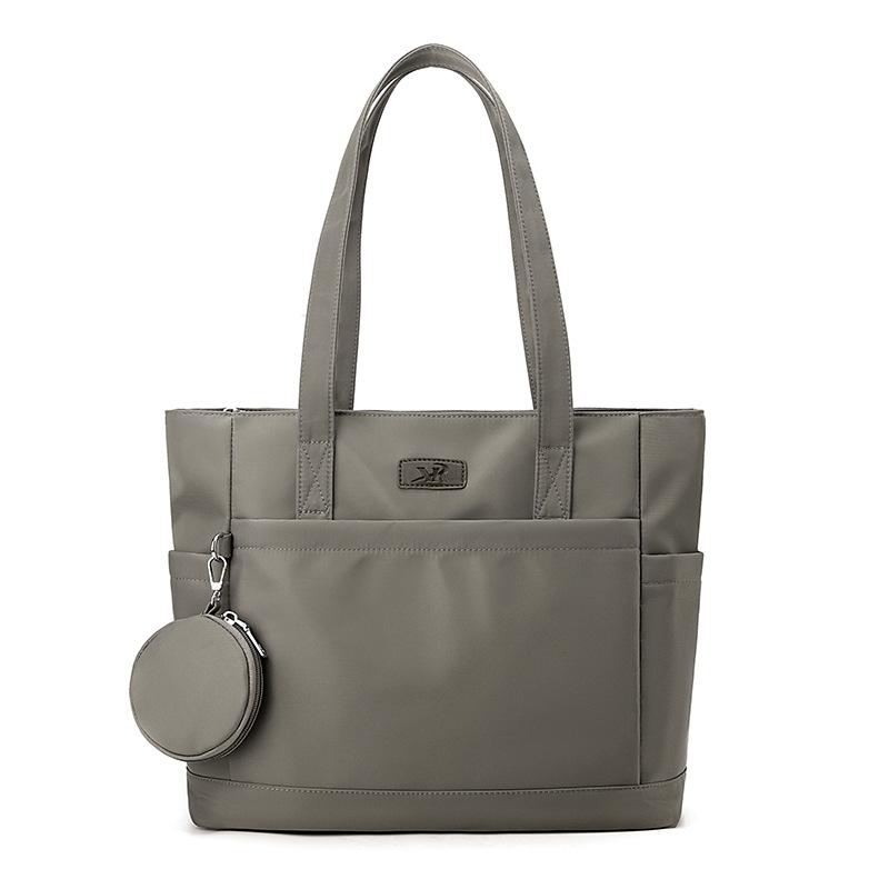 Spring New Shoulder Commuter Tote Bag Handbag Lightweight Nylon Bag Large Capacity Casual Women'S Bag