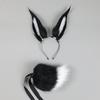 Handmade Cartoon Rabbit Ear Headband Cosplay Anime Convention Costume Accessory Unisex Plastic Hair Hoop