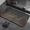Bathroom absorbent diatom mud toilet  doormat toilet toilet floor mat toilet carpet