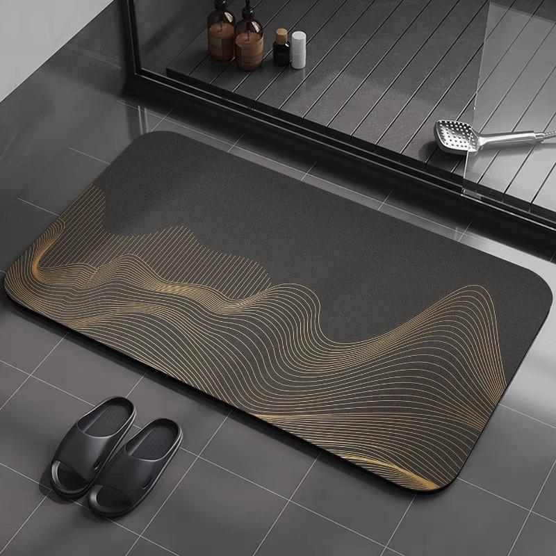 Bathroom absorbent diatom mud toilet doormat toilet toilet floor mat toilet carpet