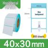 100x100x150 Durable Thermal Waybill & Barcode Label Paper